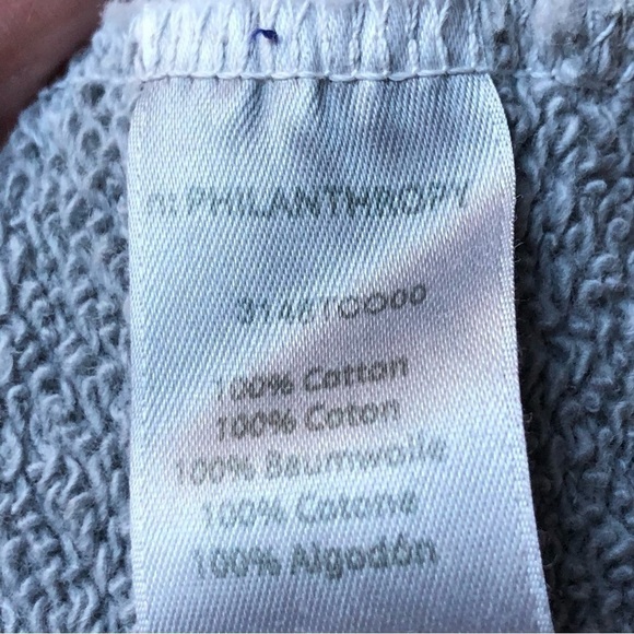 n:Philanthropy Fran Hooded Sweatshirt Gray XS - Picture 10 of 13